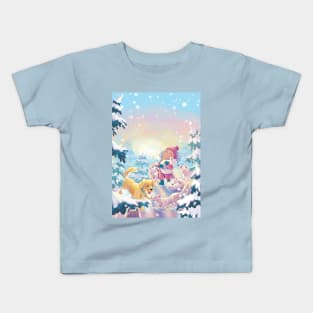 Arctic foxes Kids T-Shirt